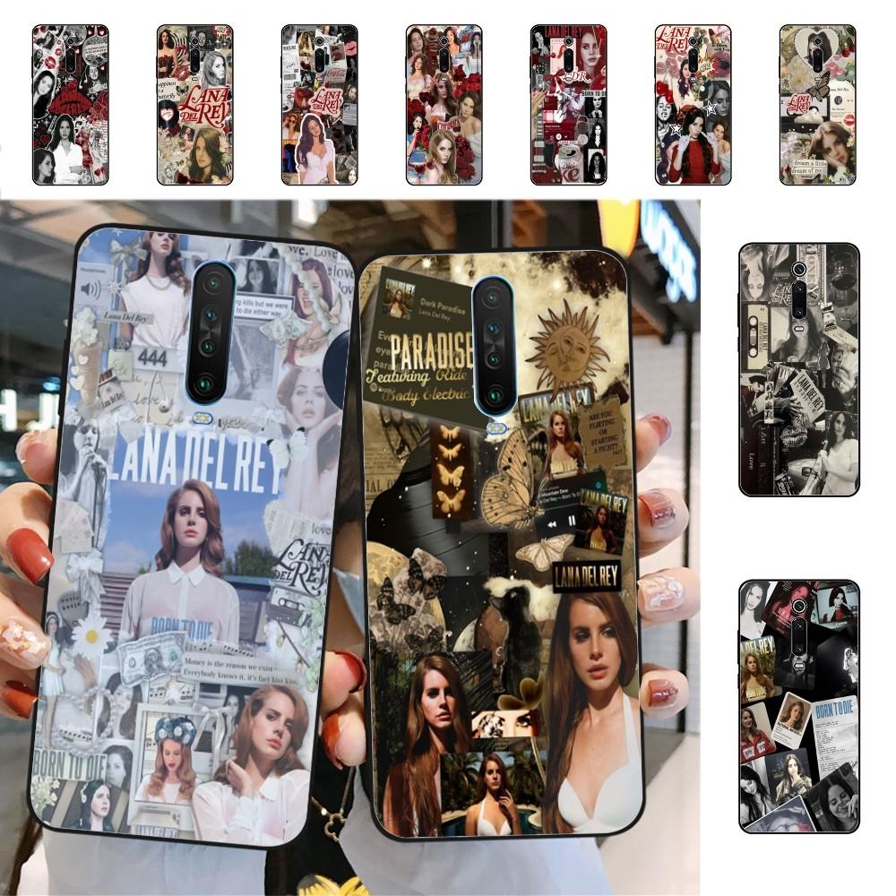 Lana Del Rey Phone Case For Redmi 5 6 7 8 9 10 Plus Pro 6 7 8 9 A GO K20 K30 K40 Pro Plus F3 Fundas