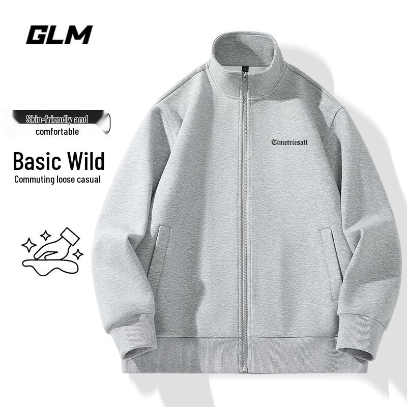 

GLM Men s High Street Stand-Up Collar Sweatshirt 2XL