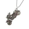Retro Motorcycle Motorcycle Necklace Trendy Male Punk Ins Student Harley Motorcycle Versatile Pendant New Style