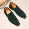 8609 Loafers Men's Tassel Loafers Pointed Foot Lazy Casual Pedal British Trend Shoes