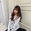 Design Sense Star Printing Loose Lace-up Long-sleeved T-shirt Women's Summer New Sunscreen Blouse Slim-fitting and Thin Top