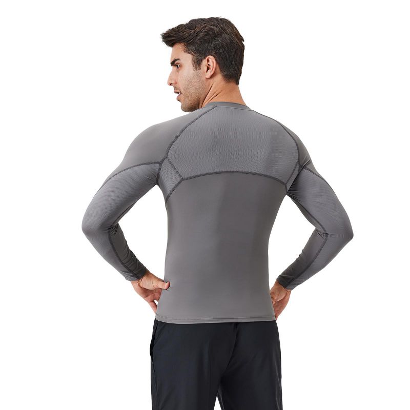 Men's Sports Fitness Top Outdoor Training Tight Compression Quick Dry Sweatshirt