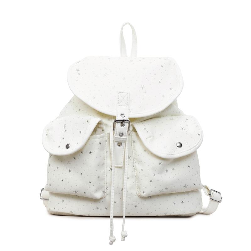 2026 Early Spring New Casual Large Capacity Backpacks Starry Sky String High Quality Denim Designer Style Backpacks for Women