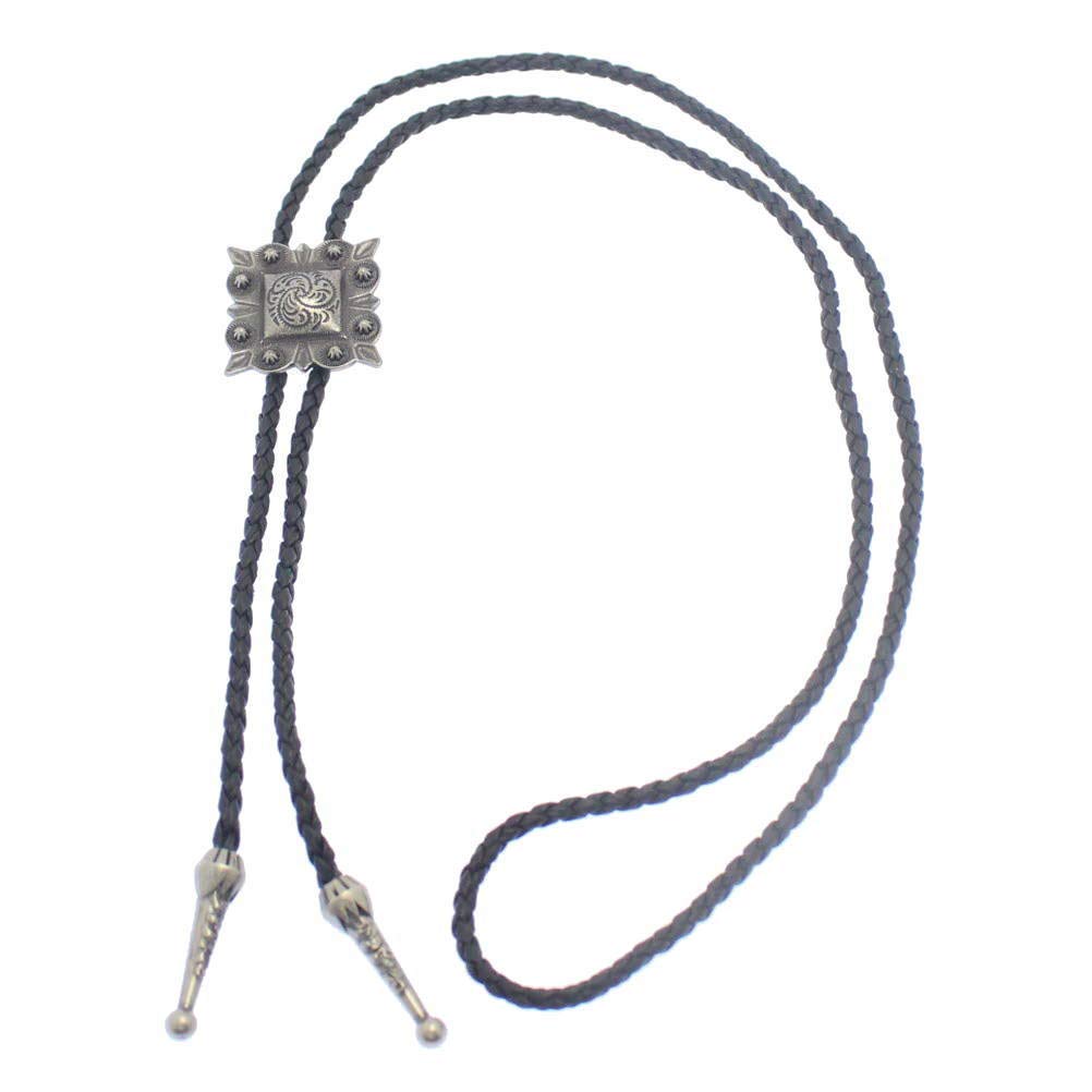 Loop tie square x silver polar tie