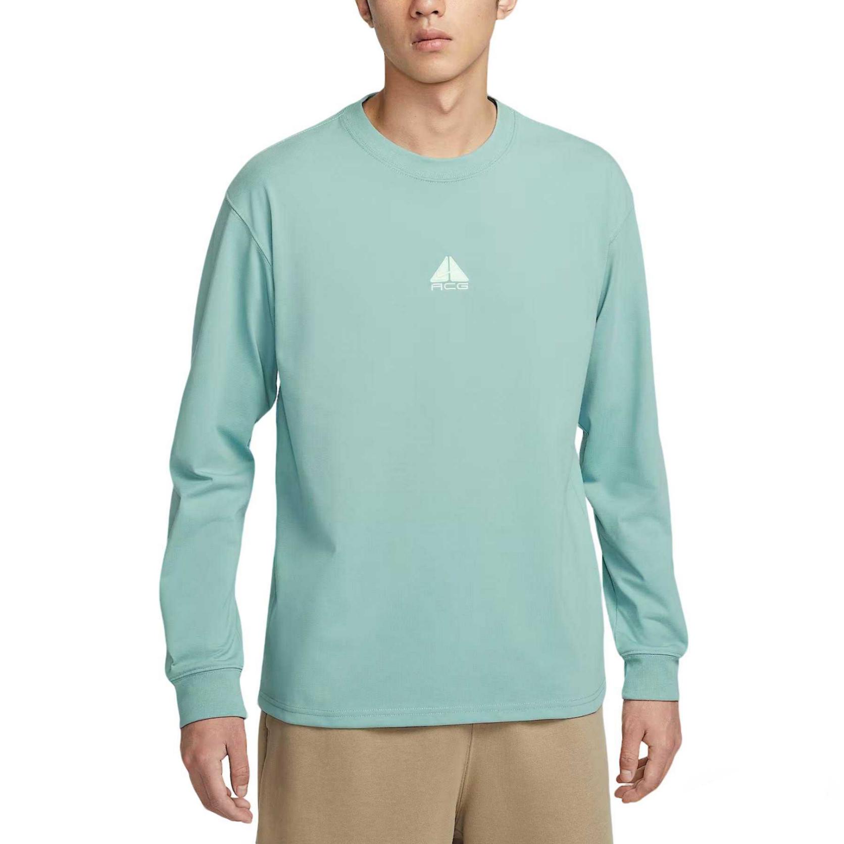 

Nike ACG Lungs Solid Color Long Sleeve Pullover T-Shirt Men Tops DR7754-017 XS