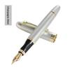 Jinhao X450 Fountain Pen Iraurita Nib Full Metal Golden Clip Luxury Pens Student Gift Stationery Office School Supplies