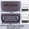 Leather Car Seat Backrest Panel Storage Pocket Cover For BMW 5 7 Series 5GT F10 F11 F01 F02 F07 2008-2017