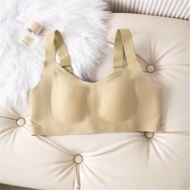 

Женский тонкий бесшовный бюстгальтер без косточек с мягкой поддержкой и дизайном «кроличьи ушки» L 36/80BCD