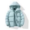 Winter new down cotton jacket men's loose casual hooded bread jacket thickened warm cotton coat men's jacket