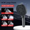 Handheld Pressurized Showerhead 5 Mode Big Panel Shower Head Water Filter Pressure Shower Portable Shower Bathroom Accessories