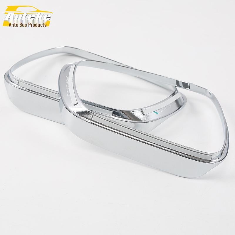 Rain Shield and Bright Ring Sticker for Sportage Rearview Mirror Modification (Fits 18 Models)