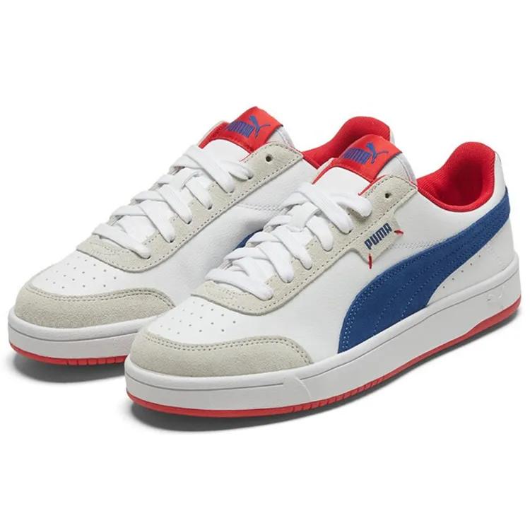 Puma Court Legend Lo 'White Blue Red' (Unisex) Skate Shoes 371931 05