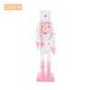 Pink & White Princess-style Wooden Nutcracker