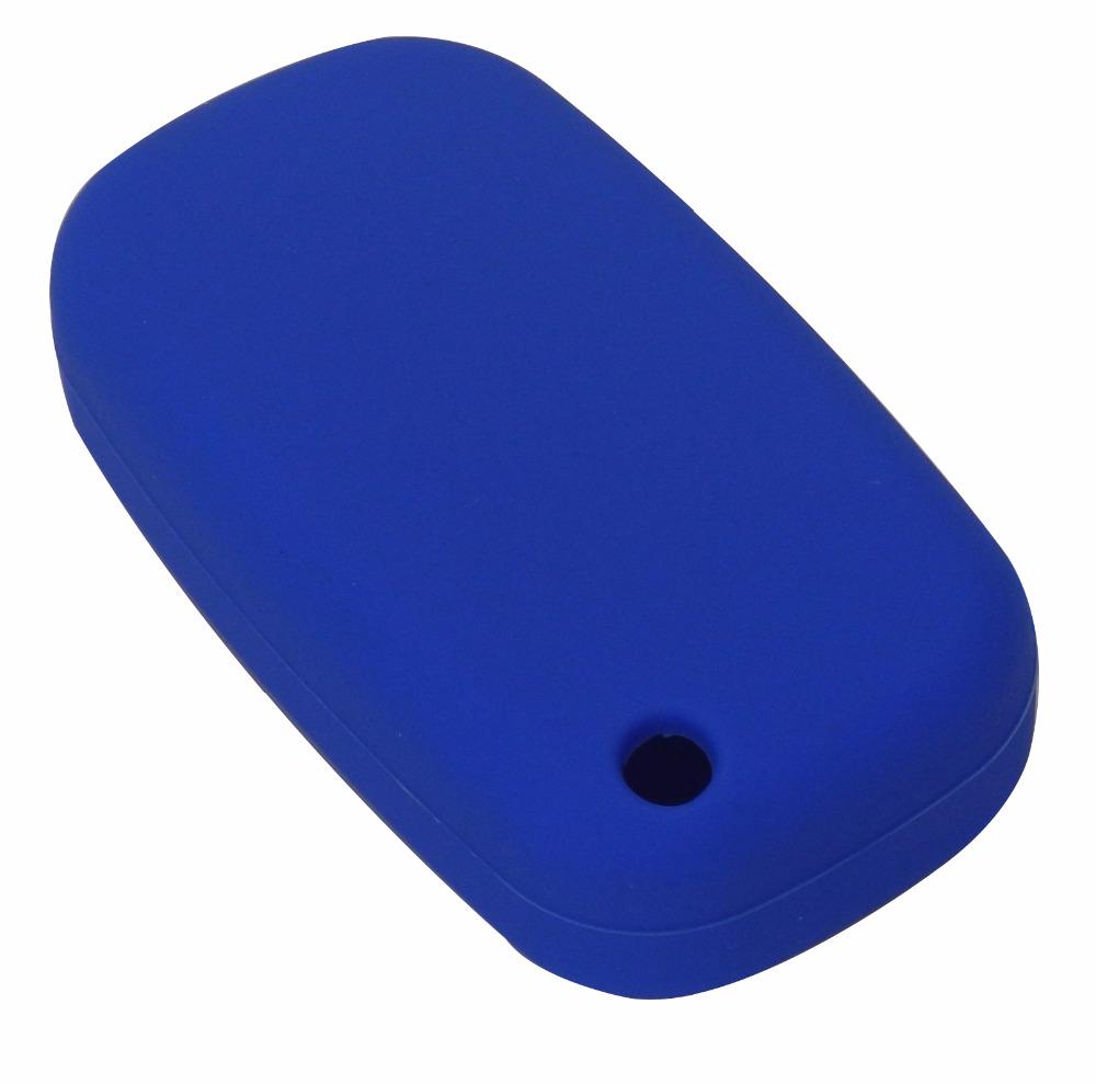 Jingyuqin 3 Buttons Silicone Car Key Case Cover For LADA Priora Sedan Sport Kalina Granta Vesta X-Ray XRay For Renault