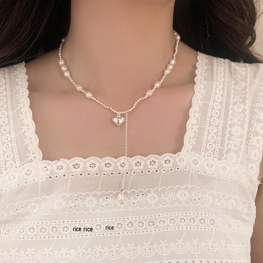 Exquisite New Luxury Freshwater Pearl Clavicle Necklace Choker for Women