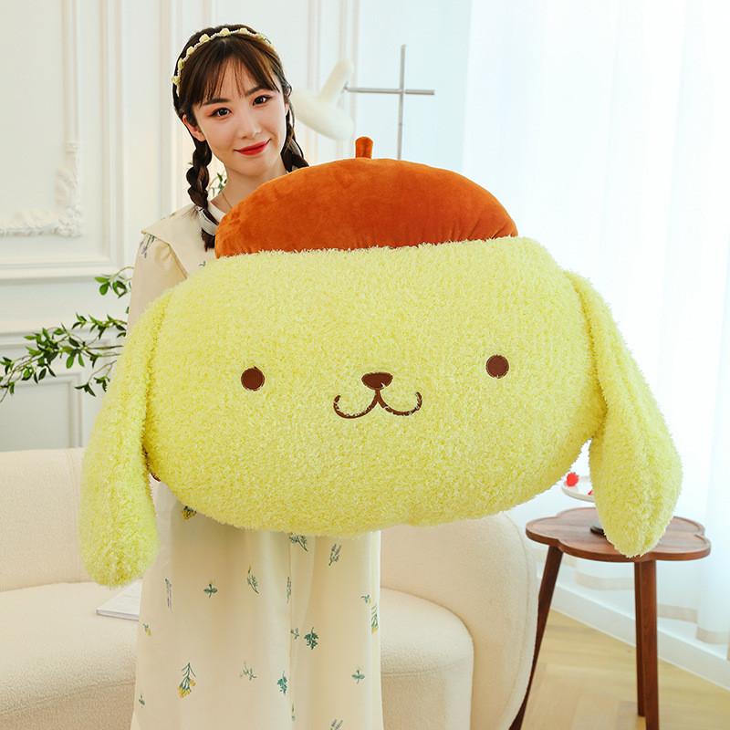 Pom Pom Purin Pillow Plush Toy Stuffed Animal Doll Back Pillow Cute Gift Kids