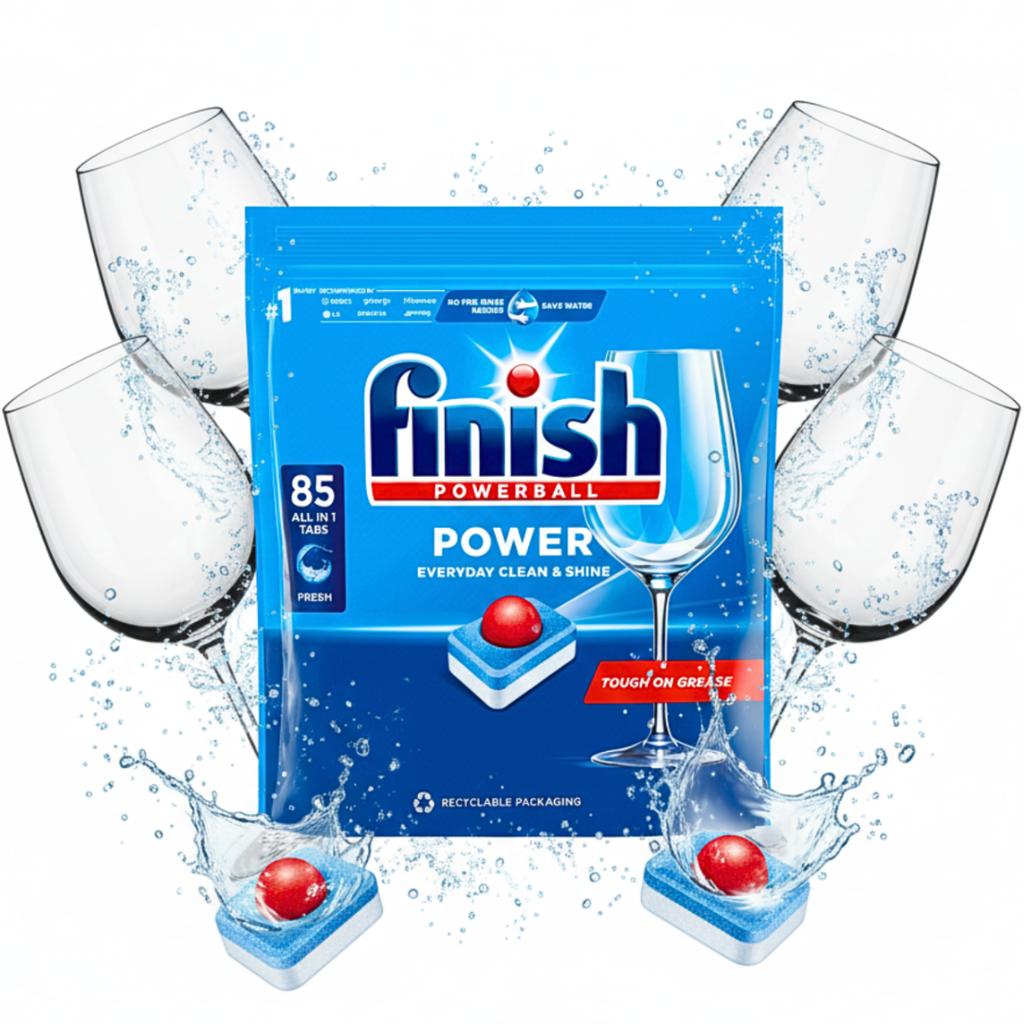 Finish Power Tabletki Do Zmywarki All In One Fresh 85Szt