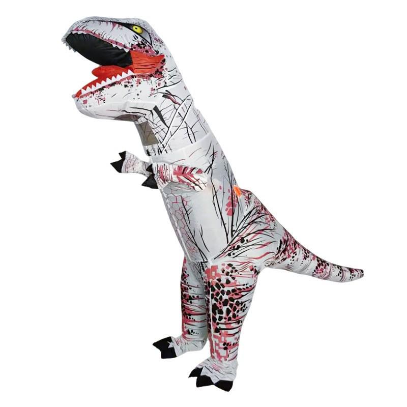 Dětský legrační kostým maskota dinosaura - Tyrannosaurus Rex Halloweenské představení Rekvizity