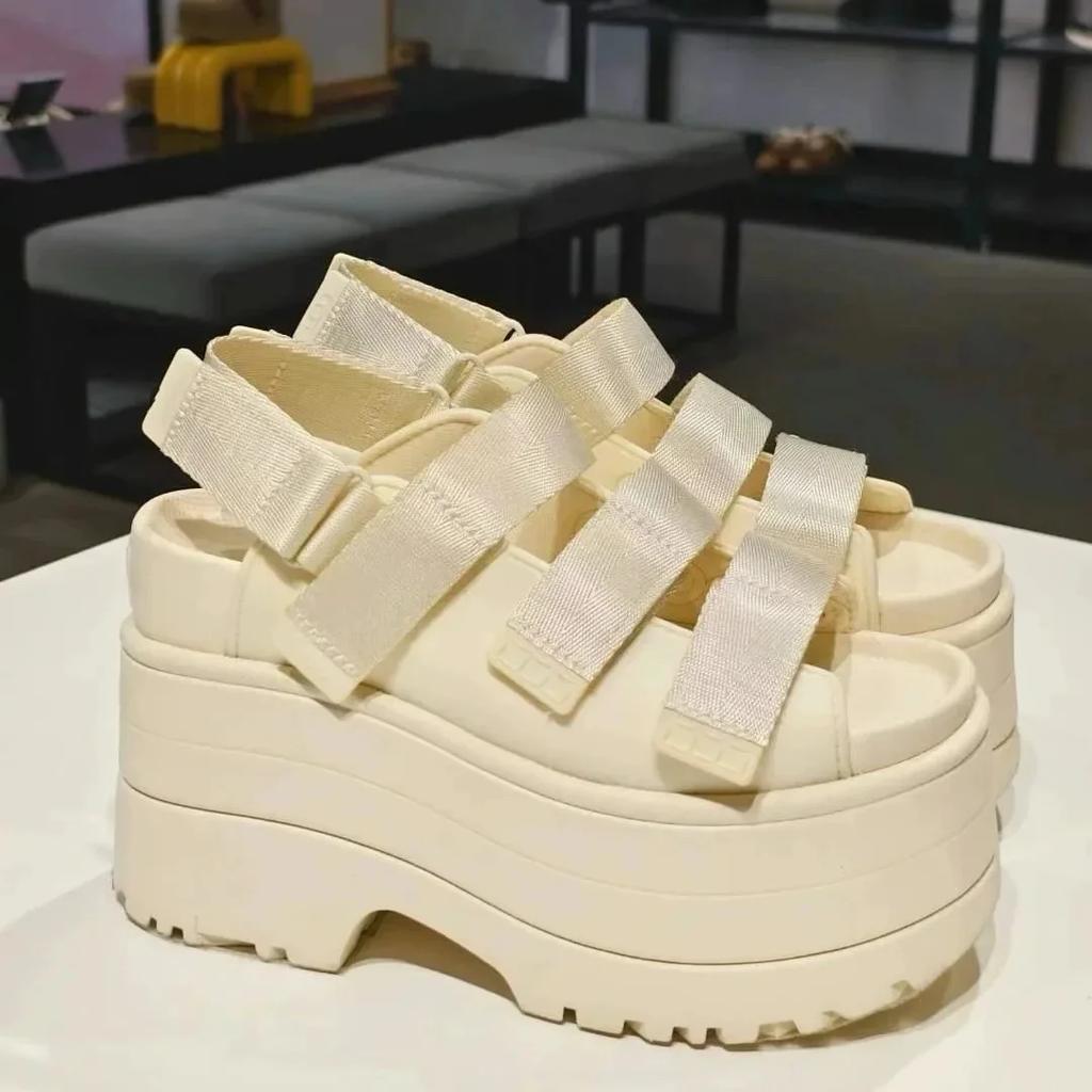 Mote Vinter Høye Hæler Kjede Chelsea Støvletter Plattform Knehøye Dame Luksussko 2024 Mote Ny Trend Snørestøvletter Kiler Glidelåsstøvletter