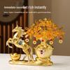 Luxurious Zodiac Horse Money Tree Ornament for Entrance or Living Room Decor: Perfect Gift