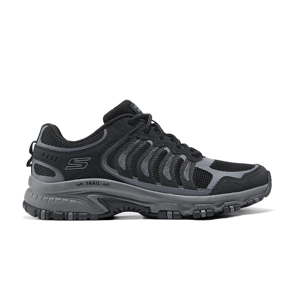 Skechers Adventurer Comfortable Fashion Low-Top Running Shoes Women Sneaker Black Gray 180069-BKCC