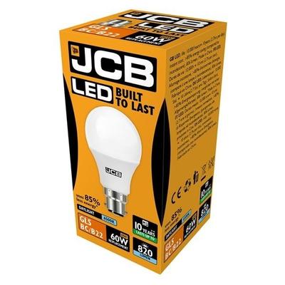 LED A60 806lm Opal 10w Light Bulb B22 6500k