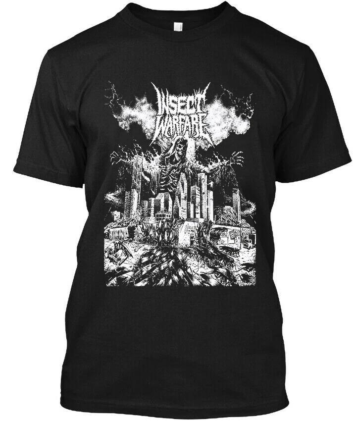Insect Warfare World Extermination American Music Logo T-Shirt S-5XL XXXXL