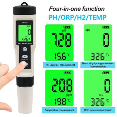 PH Meter Digital Water Quality Tester High Accuracy Waterproof Battery Powered Portable Drinking Water PH Tester Pen