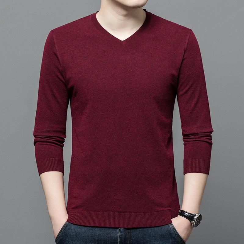Men's Sweater Boys' High-end Boutique Men's Clothing Autumn Thread Clothes Men's Knitted Sweater