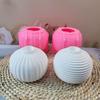 Sphere Candle Stand Molds Striped Sphere Candlestick Molds for Making Candlestick Tealight Holder Room Decorations