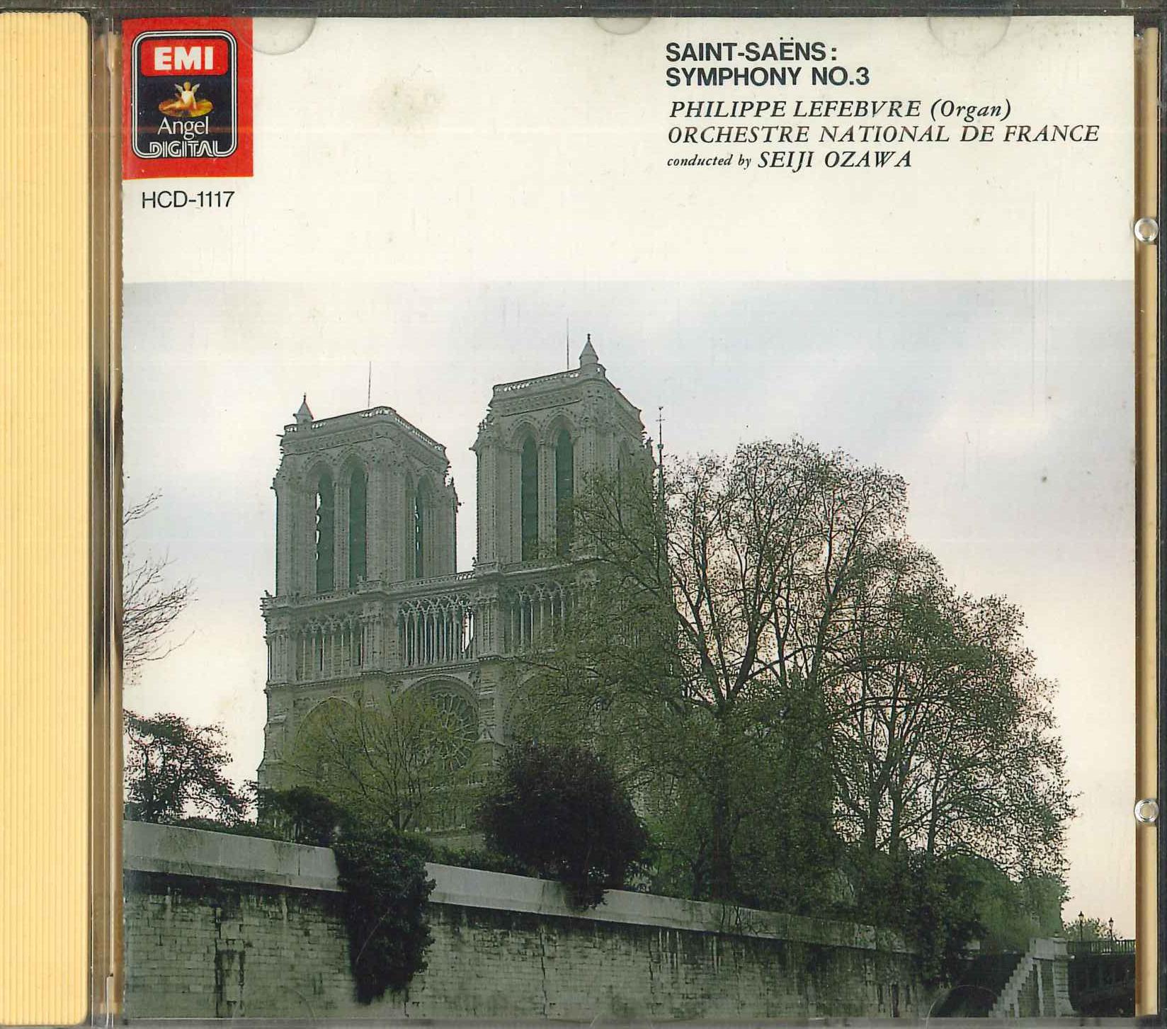 

CD SEIJI OZAWA - Saint-saens Symphony No.3 HCD1117 EMI Japan Classical Used