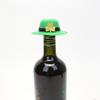 Green wine bottle cap, green wine bottle body bow lace decoration, party scene decoration props, exquisite and unique, adding festive party atmosphere