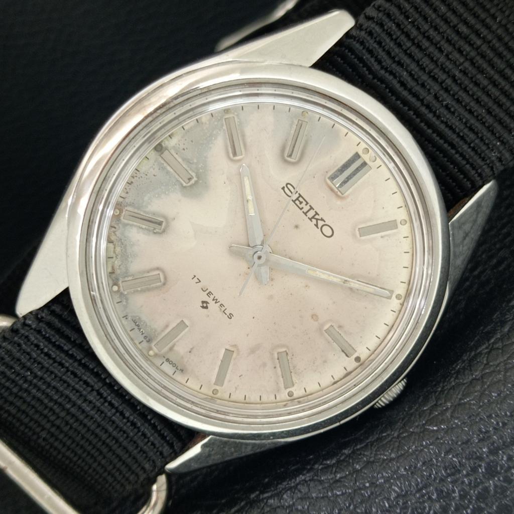 ВИНТАЖНЫЕ ЯПОНСКИЕ МЕХАНИЧЕСКИЕ ЧАСЫ SEIKO 63A BOY С ОРИГИНАЛЬНЫМ ЦИФЕРБЛАТОМ a704793-1
