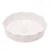 Moments Round Scolloped Pie Dish - Made With Love