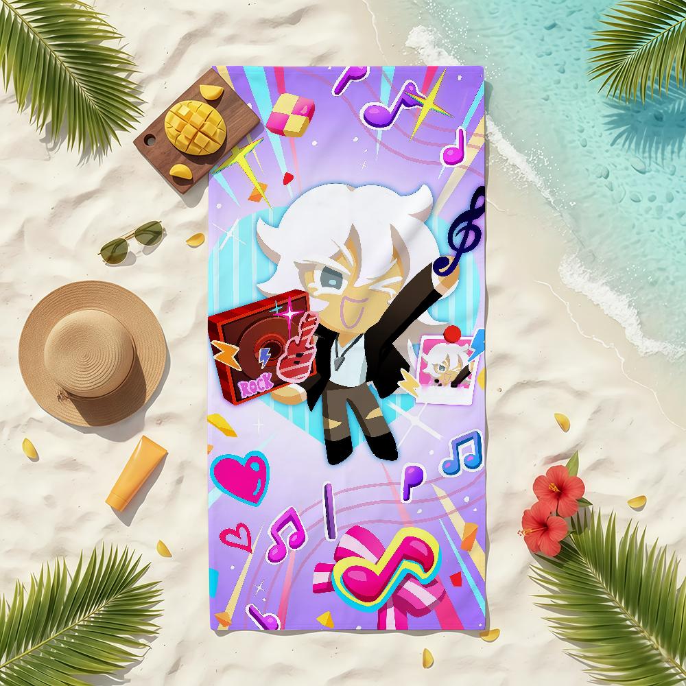 Game C-Cookie cartoon Run K-KingdomS Towel Soft Pool Gift For Travel Gym Shower Camping Quick Dry Sports Beach Towels