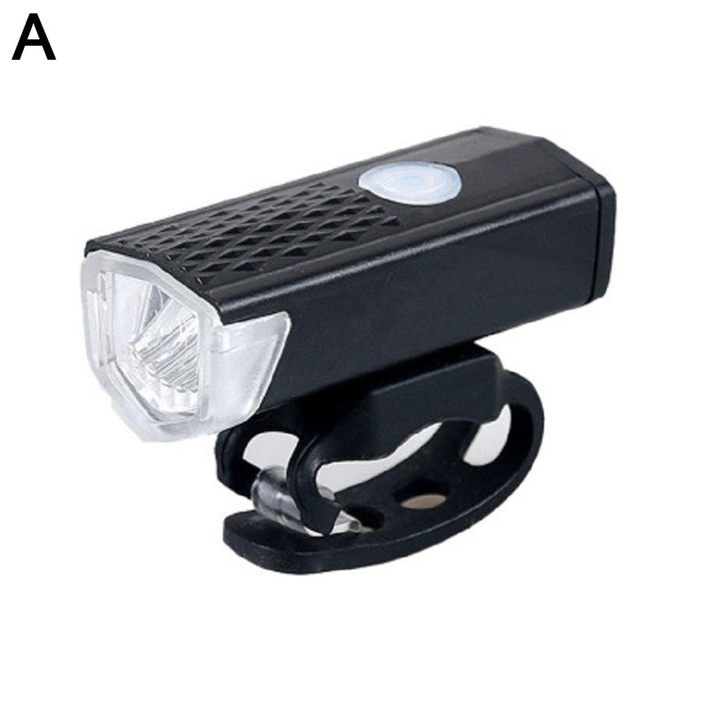 Bright Bicycle Light 3 LED Front USB Type-C Rechargeable MTB Mountain Bicycle Lamp Bike Headlight Flashlight Cycling Scooter
