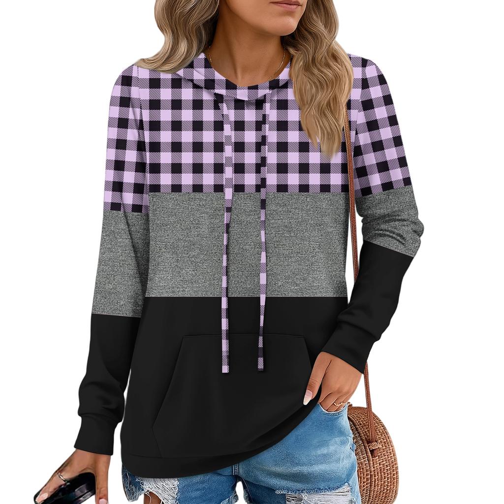 Womens Pullover Hoodies Teen Girls Fashion Hooded Sweatshirt Womans Fall Tunic Top