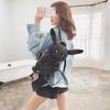Cute Cartoon Pikachu Plush Backpack For Students