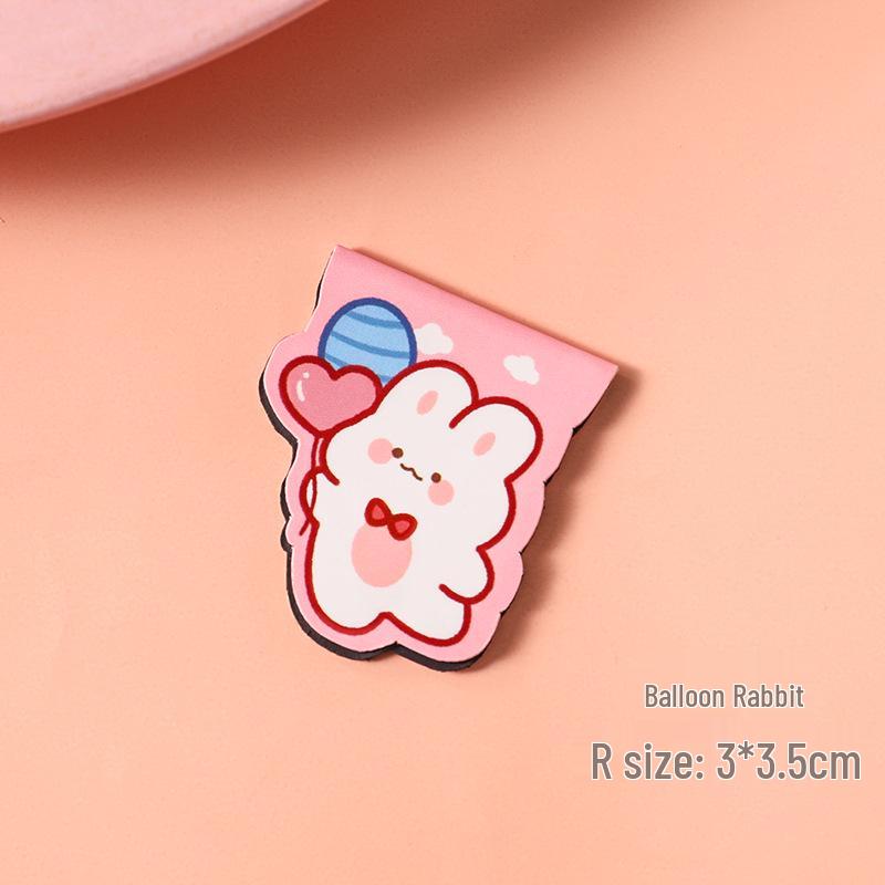 Roztomilá kreslená magnetická záložka - Ideální pro studenty, milovníky papírnictví a jako malý dárek k promoci