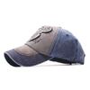 New Cow Head Washed Baseball Cap European and American New Retro Adult Men and Women Duck Tongue Sun Hat