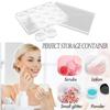 A20F-24Pcs Plastic Cosmetic Jar With 10G Clear Case With Snap Lids, Travel Storage Cosmetic Samples For Holds Lotions, Creams Du
