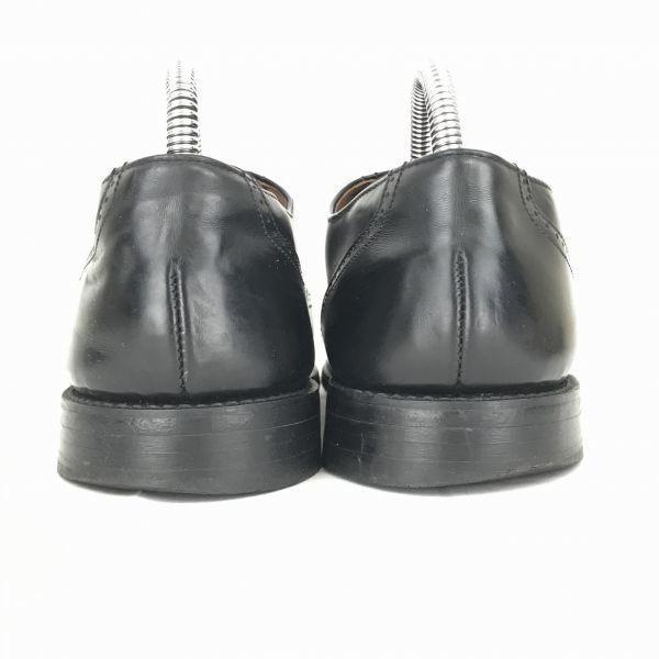 Vintage 80s-90s Bostonian USA Leather Wingtip Dress Shoes Black 26.0(USED)