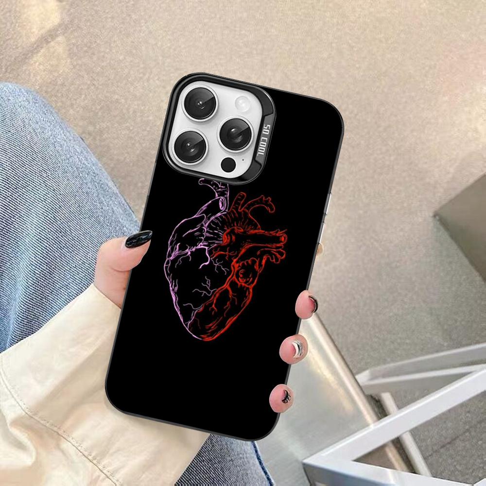 

Сердце Природы Анатомия Человека Доктор Чехол для Телефона Для IPhone 16 15 14 13 12 11 Pro Max X XR XSMAX 8 7 Plus Матовый Ударопрочный Чехол iPhone 11