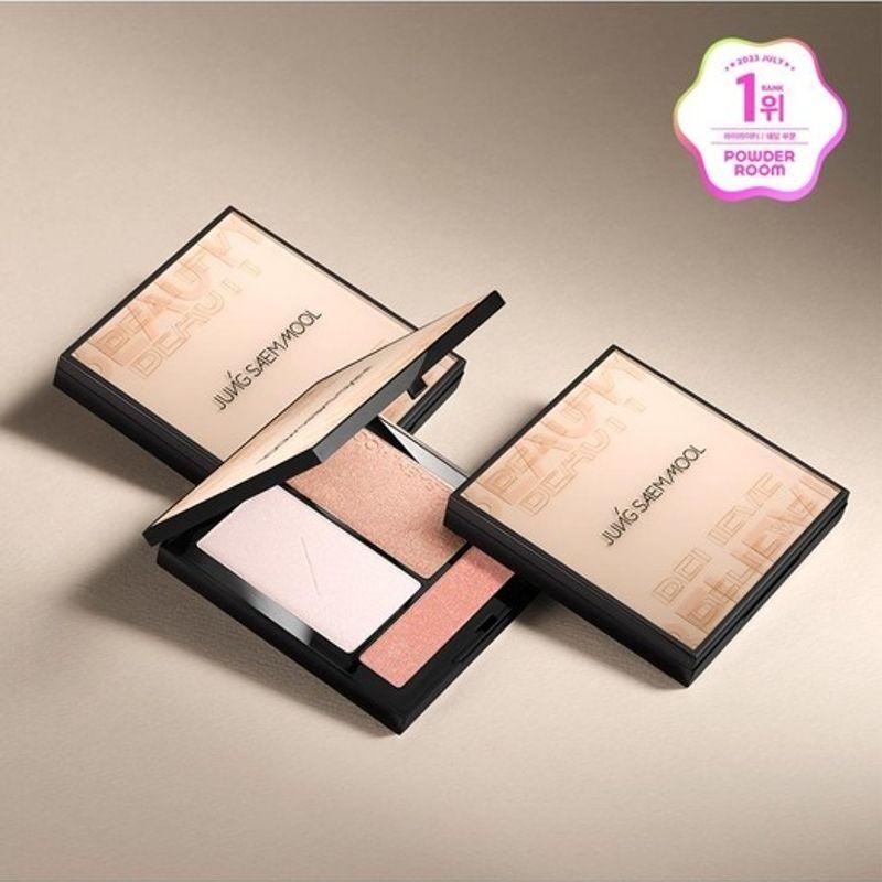 JUNG SAEM MOOL Artist Face Palette #Highlighter 001_Face Palette #Highlighter