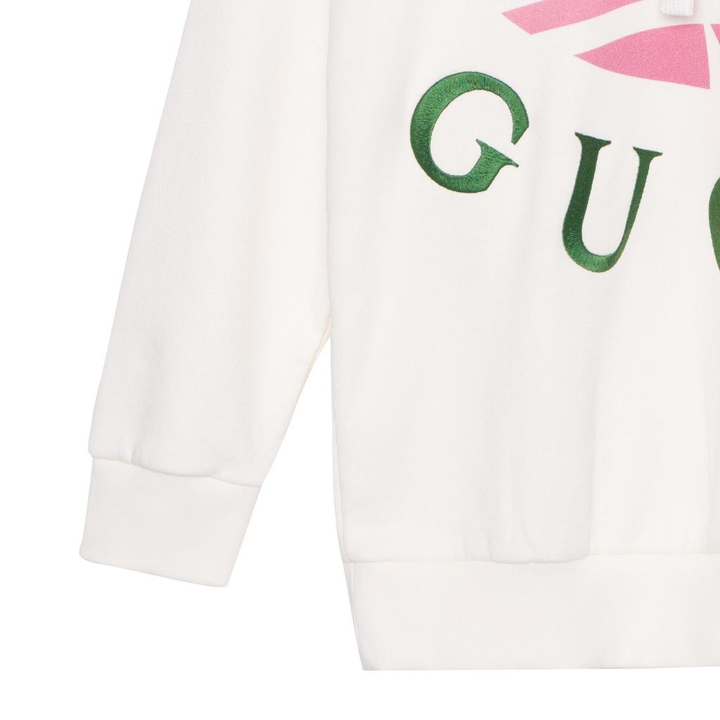 Gucci X Adidas Jersey Hooded Sweatshirt White 717427-XJE2C-9258