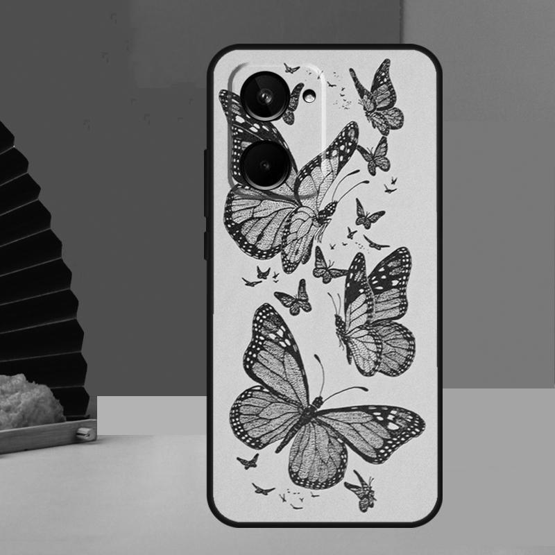 Cute Butterfly For Realme 15 Pro 10 11 12 13 14 Pro Plus GT6 GT7 C51 C53 C55 C61 C63 C65 C67 C71 C75 Case