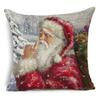 Premium Quality 17.7" Merry Christmas Cushion Cover With Timeless Holiday Design