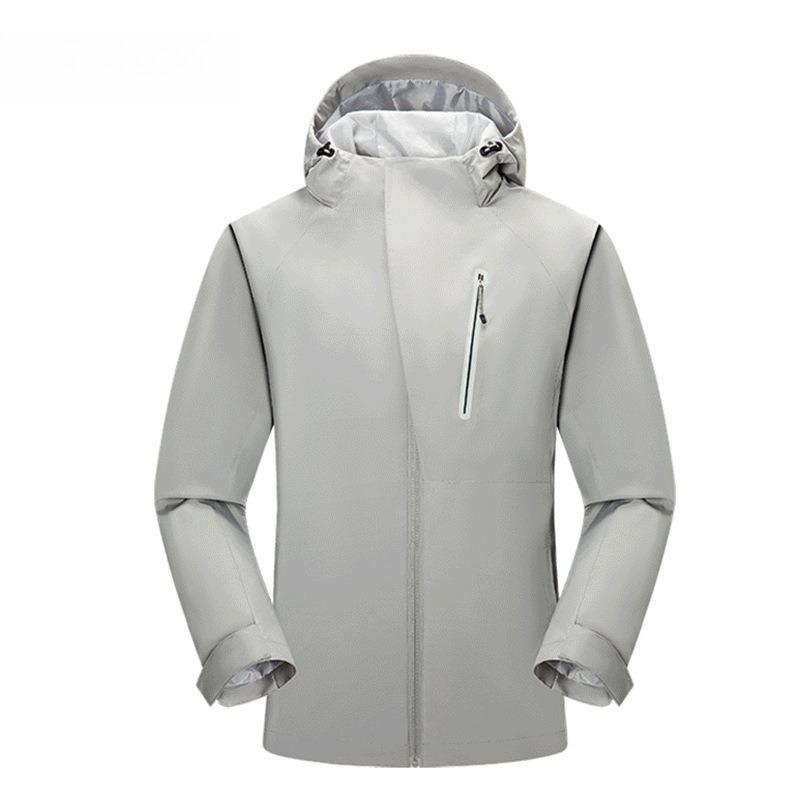 Autumn and Winter Outdoor Single-layer Jacket Men's, Jacket Trench Coat, Sports Outdoor Mountaineering Suit Single-punch Regular
