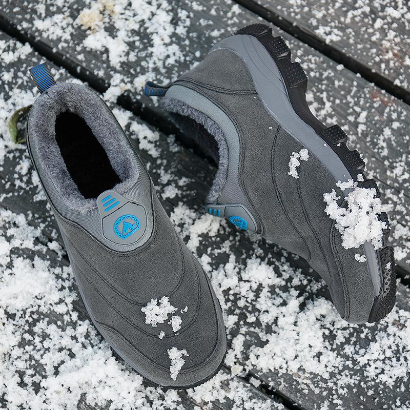 Autumn and winter new velvet soft-soled foot shoes medium warm casual sports shoes 37