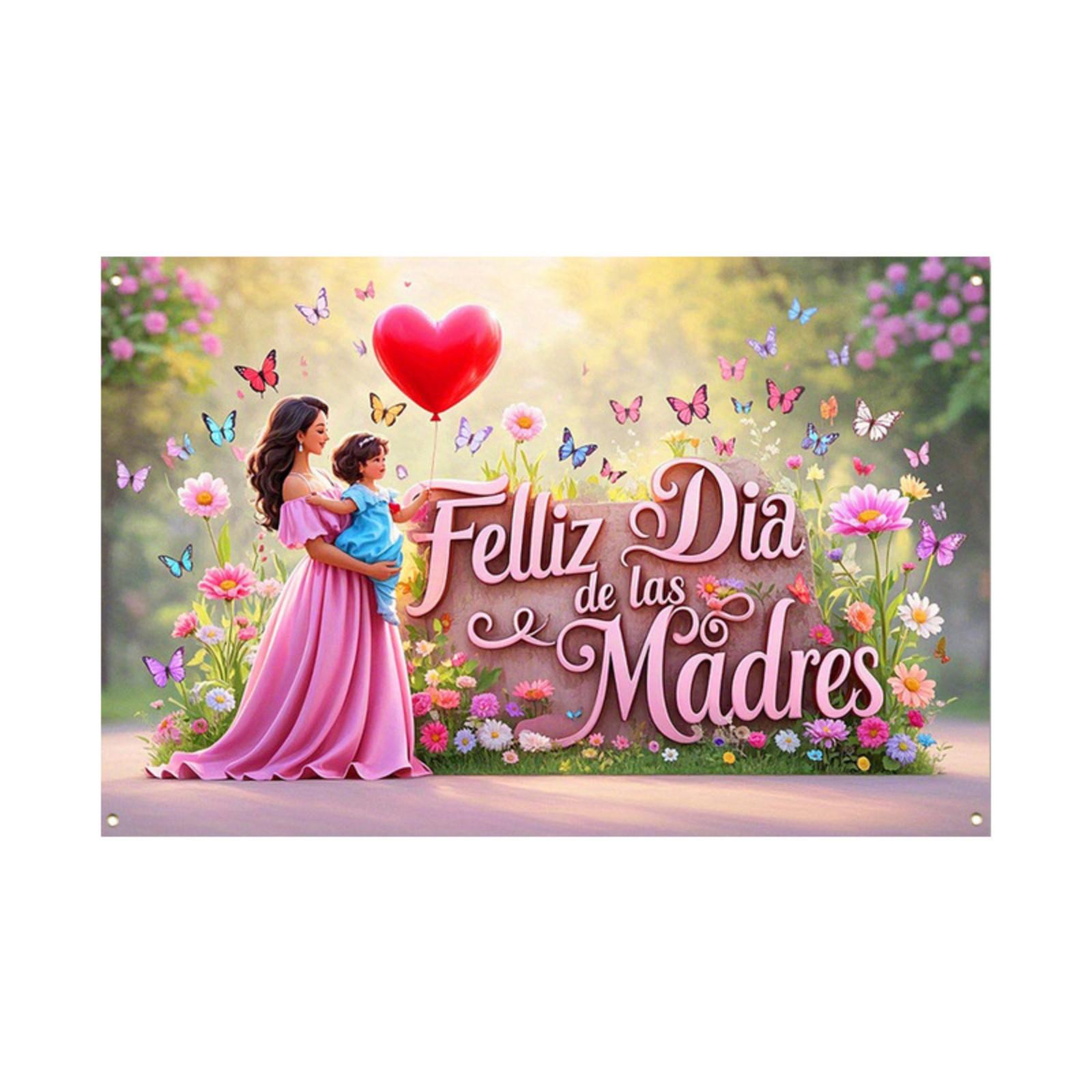 

Mother s Day Background Cloth Mother s Day Decoration Party Atmosphere Mother s Day Family Gathering Decoration one size
